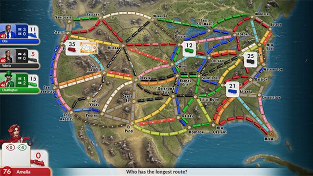 Hình ảnh trong game Ticket to Ride v1.5.1-P2P