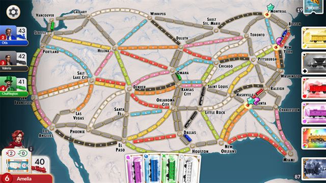 Hình ảnh trong game Ticket to Ride Legendary Asia-TENOKE