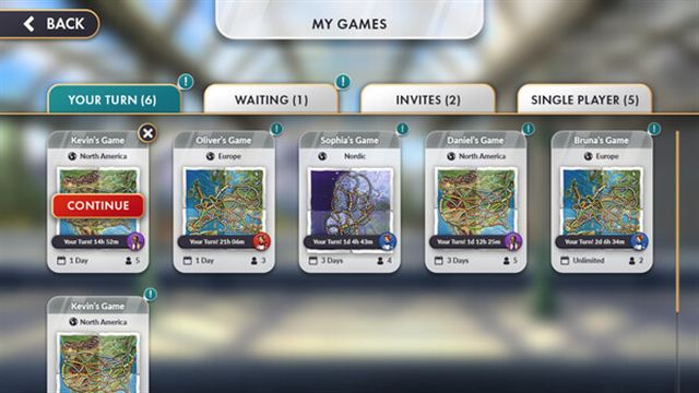 Hình ảnh trong game Ticket to Ride v1.5.1-P2P