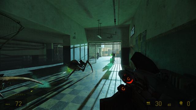 Hình ảnh trong game Half Life 2 RTX-GoldBerg