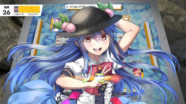 Hình ảnh trong game TOUHOU GENSOU MAHJONG-TENOKE