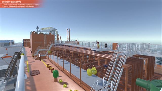 Hình ảnh trong game Virtual Training Ship Hazard Perception-TENOKE