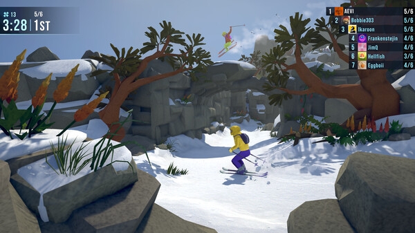 Hình ảnh trong game Lonely Mountains Snow Riders v1.0.5.1526.0976-P2P
