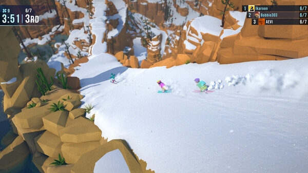 Hình ảnh trong game Lonely Mountains Snow Riders v1.0.3.1497.0290-P2P