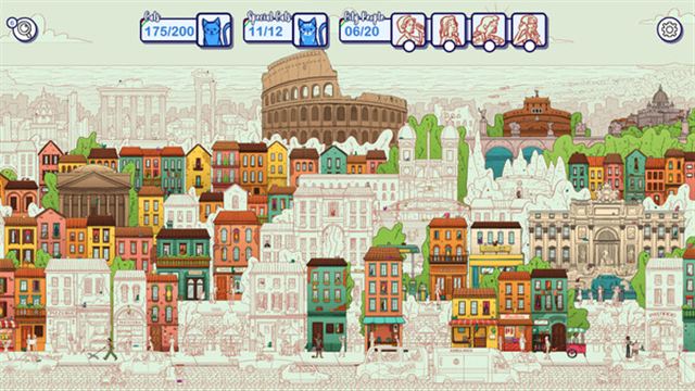 Hình ảnh trong game Hidden Cats in Rome v20240414-P2P