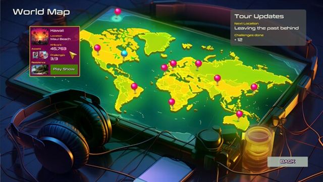 Hình ảnh trong game DJ Clicker World Tour-TENOKE