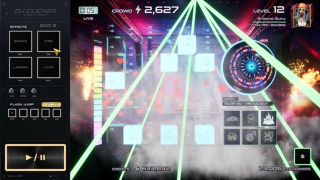 Hình ảnh trong game DJ Clicker World Tour-TENOKE