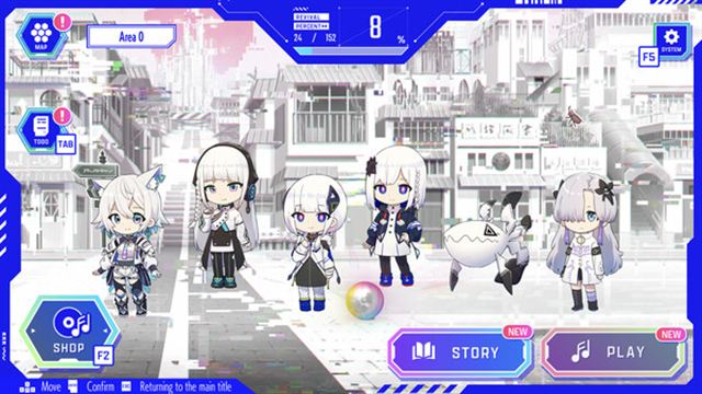 Hình ảnh trong game KAMITSUBAKI CITY ENSEMBLE v1.8.0-P2P