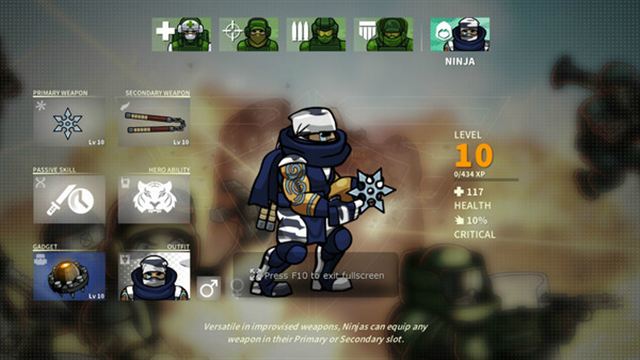 Hình ảnh trong game Strike Force Heroes Ninja Class-TENOKE