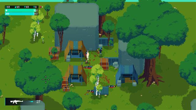 Hình ảnh trong game Blood Running-TENOKE