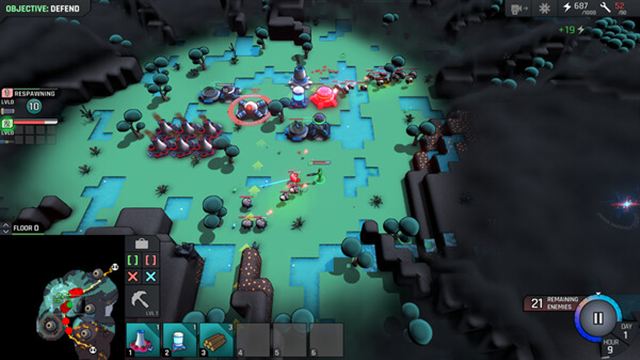 Hình ảnh trong game Block Strategy-TENOKE