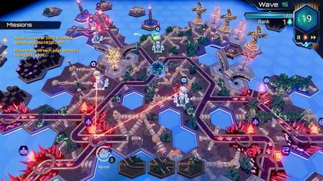 Hình ảnh trong game HexaScape Cyber Defense-TENOKE