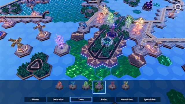 Hình ảnh trong game HexaScape Cyber Defense-TENOKE