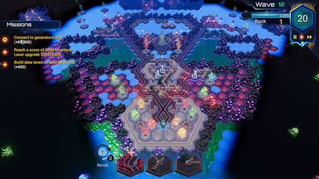 Hình ảnh trong game HexaScape Cyber Defense-TENOKE