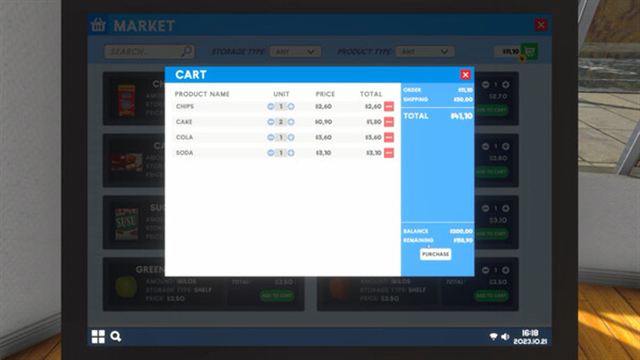 Hình ảnh trong game Supermarket Simulator Shoplifter Early Access