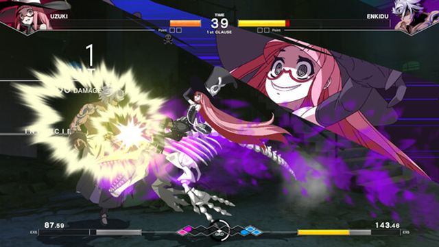 Hình ảnh trong game UNDER NIGHT IN-BIRTH II Sys Celes Uzuki-TENOKE