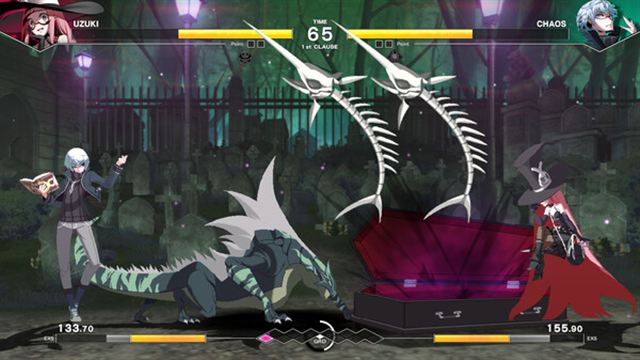 Hình ảnh trong game UNDER NIGHT IN-BIRTH II Sys Celes Uzuki-TENOKE