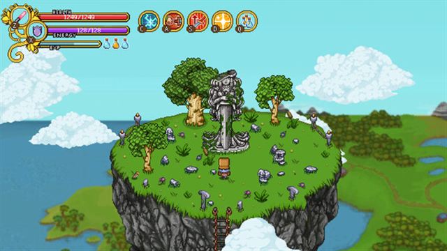 Hình ảnh trong game Secrets of Grindea v1.03b-P2P