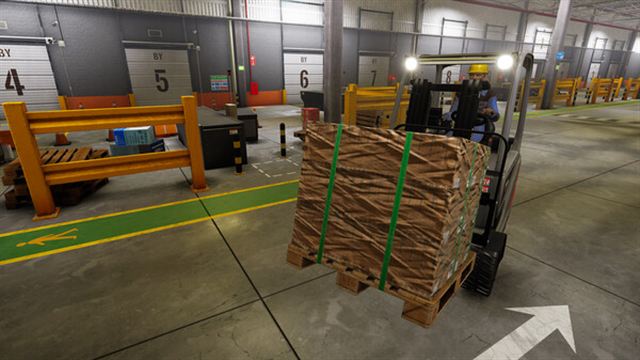 Hình ảnh trong game Forklift Simulator-TENOKE