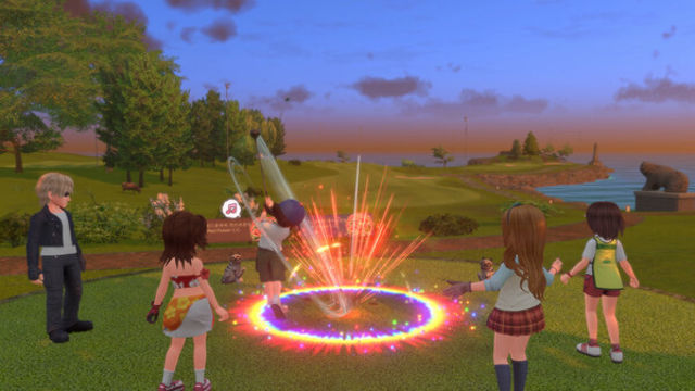 Hình ảnh trong game EVERYBODYS GOLF HOT SHOTS-RUNE
