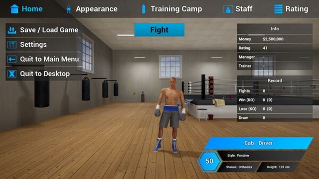Hình ảnh trong game Tactic Boxing v1.1.0.4-P2P