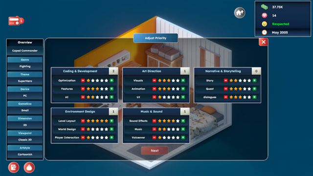 Hình ảnh trong game Game Builder Tycoon-TENOKE