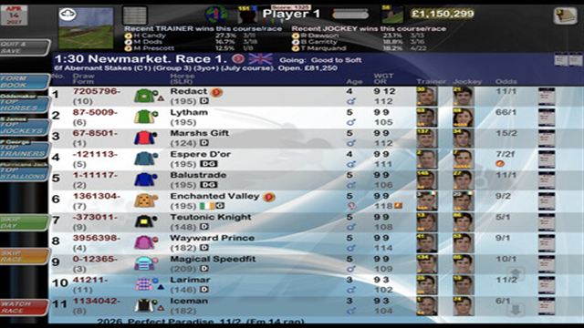 Hình ảnh trong game Starters Orders Touch Horse Racing-SKIDROW