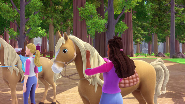 Hình ảnh trong game Barbie Horse Trails-TENOKE