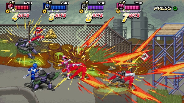 Hình ảnh trong game Mighty Morphin Power Rangers Ritas Rewind v1.0.8-P2P