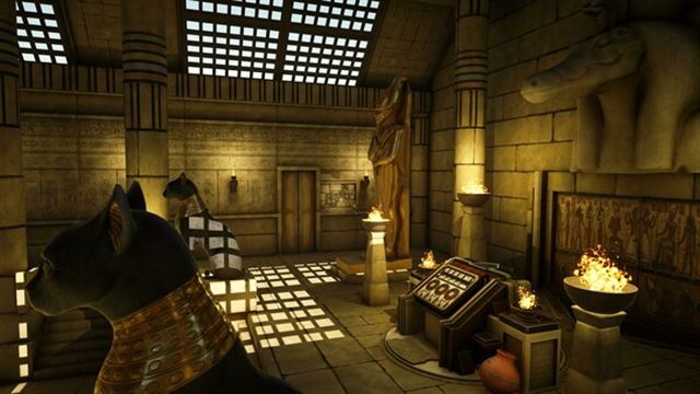 Hình ảnh trong game Pyramids and Aliens Escape Room-TENOKE