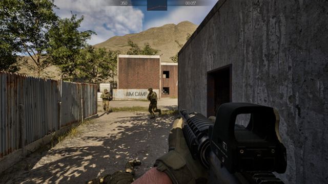 Hình ảnh trong game Aim Camp-TENOKE