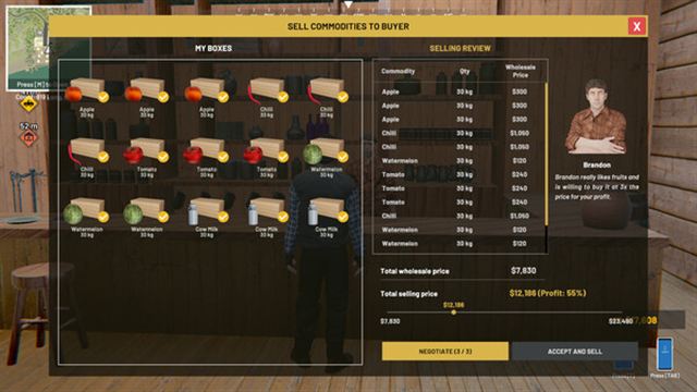 Hình ảnh trong game Village Dealer Simulator-TENOKE