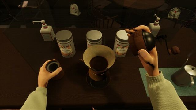 Hình ảnh trong game Tokyo Coffee Grinding in the Pandemic-TENOKE