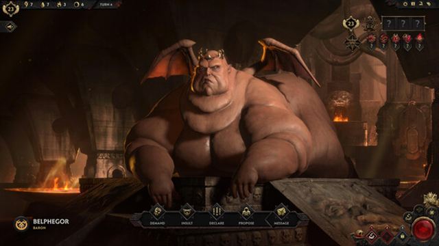 Hình ảnh trong game Solium Infernum Belphegor Paragon of Impiety-GoldBerg