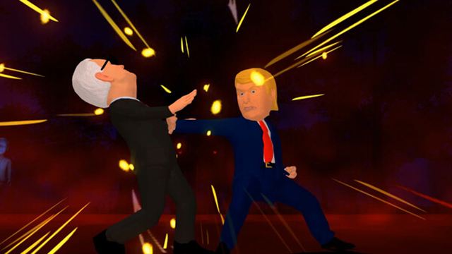 Hình ảnh trong game Political Punchers 2024 Arena-TENOKE