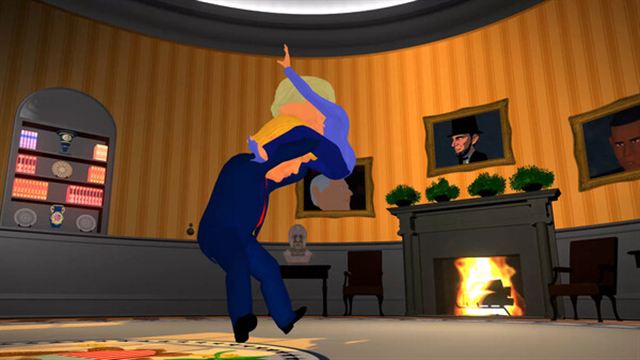 Hình ảnh trong game Political Punchers 2024 Arena-TENOKE