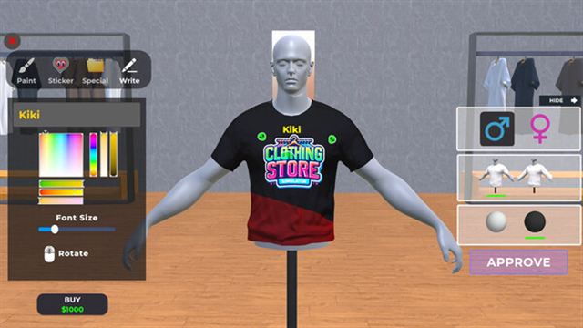 Hình ảnh trong game Clothing Store Simulator Early Access