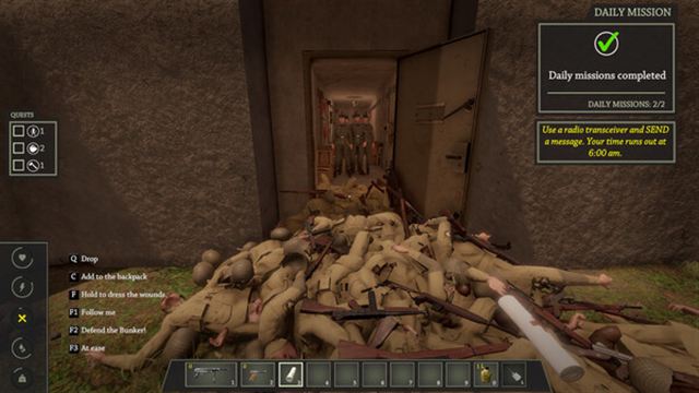 Hình ảnh trong game WW2 Bunker Simulator Origins-TENOKE