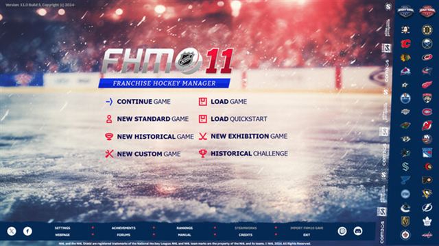 Hình ảnh trong game Franchise Hockey Manager 11-TENOKE