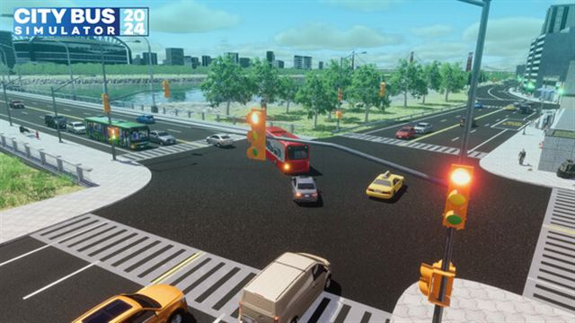 Hình ảnh trong game City Bus Simulator 2024-TENOKE