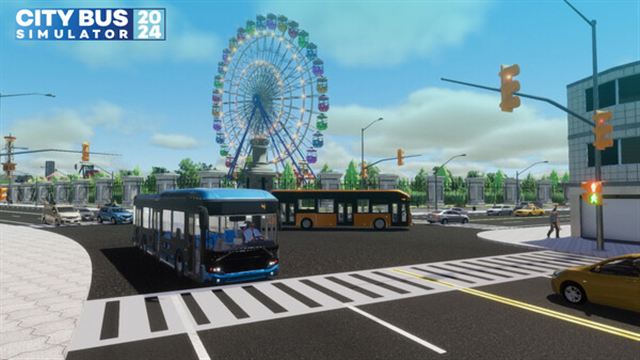 Hình ảnh trong game City Bus Simulator 2024-TENOKE