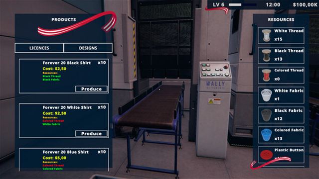 Hình ảnh trong game Factory Outlet Simulator-TENOKE