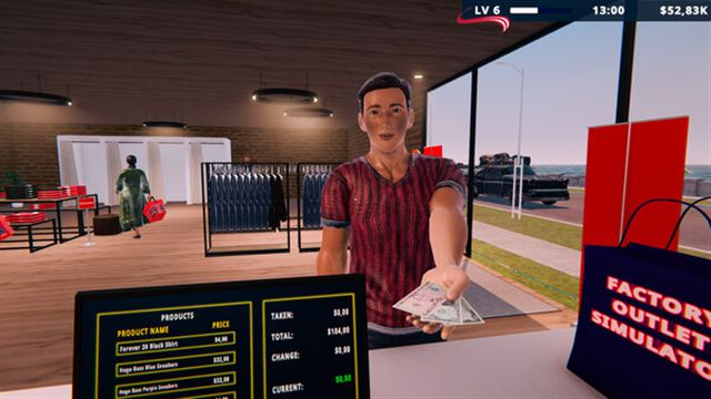 Hình ảnh trong game Factory Outlet Simulator-TENOKE