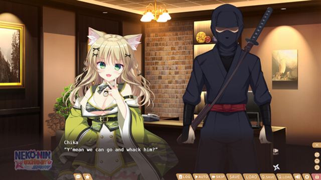 Hình ảnh trong game NEKO-NIN exHeart SPIN-TENOKE