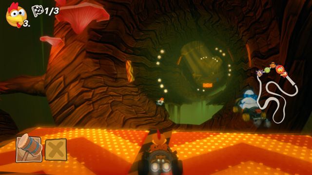 Hình ảnh trong game Moorhuhn Kart 4-TENOKE