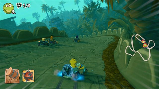 Hình ảnh trong game Moorhuhn Kart 4-TENOKE