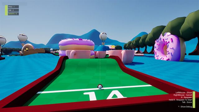 Hình ảnh trong game Candy Golf-TENOKE