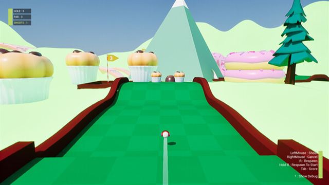Hình ảnh trong game Candy Golf-TENOKE