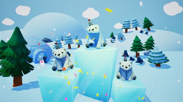 Hình ảnh trong game Sliding Bears-TENOKE