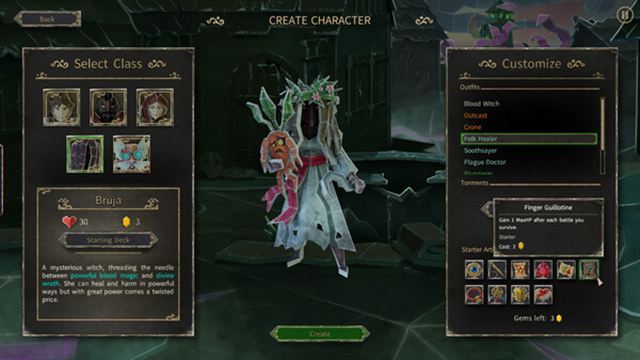 Hình ảnh trong game HELLCARD Bruja the Blood Witch-TENOKE